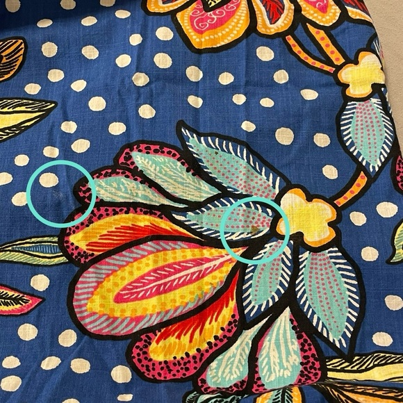 TABITHA‎ BROWN x TARGET Mixed Floral Polka Dot Print Puff Sleeve Maxi Dress - Picture 11 of 13